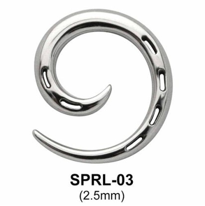 P Shaped S316L Spirals SPRL-03